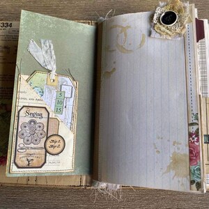 Sewing Themed Junk Journal margaret - Etsy