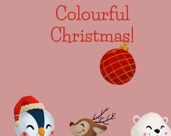 Christmas coloring book