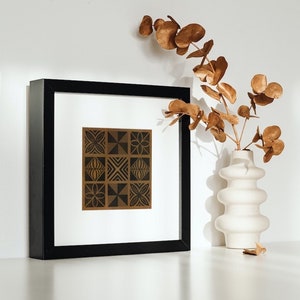Modern Tapa Inspired Art