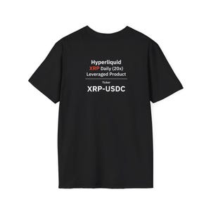 XRP 20x Leverage Shirt, XRP Daily Leveraged Product T-Shirt, Perp Trader Gift, Crypto Degen Tee, Finance Meme Shirt