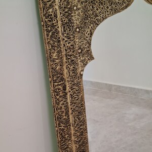 Aged Brass Wall Mirror Antique Brass Framed Mirror Handcrafted From Scratch - Etsy