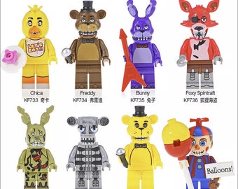 fnaf lego minifigures