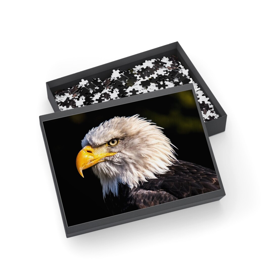 Bald Eagle Puzzle 1000piece. Bald Eagle Puzzle Thousand Etsy