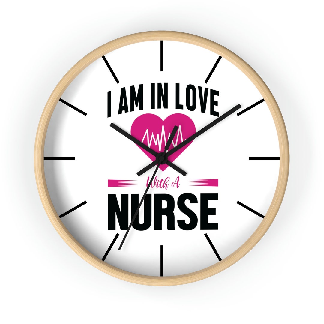 Nurse Wall Clock 10. Nurse Medicine Wellness Time Etsy