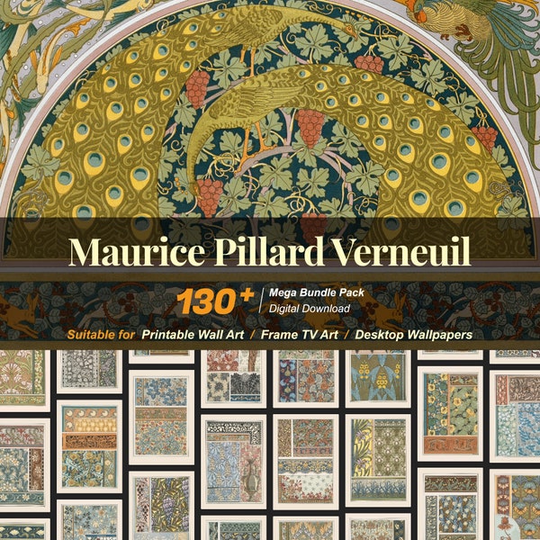 130+ Maurice Pillard Verneuil Famous Paintings Collection | High-Resolution Digital Art Resources | Instant Digital Download | R-166