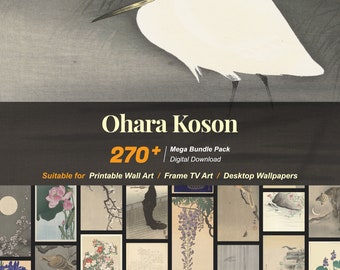 Ohara Koson Japanese Art Prints: 270+ High-Resolution Images (Digital Download)  R-158