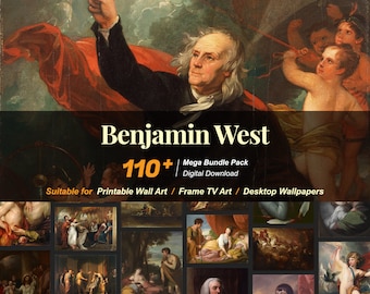 110+ Benjamin West Famous Paintings Collection | High-Resolution Digital Art Resources | Instant Digital Download | R-161