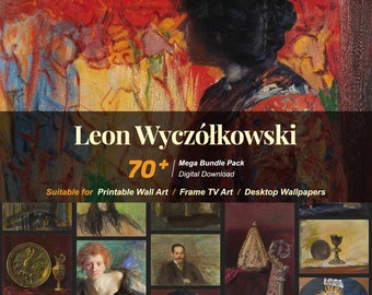 Pinturas de Leon Wyczółkowski: Más de 70 obras de arte en alta resolución (descarga digital) R-142