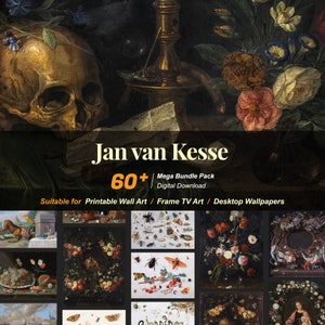Jan van Kesse Paintings: 60+ High-Resolution Digital Art (Digital Download) R-90