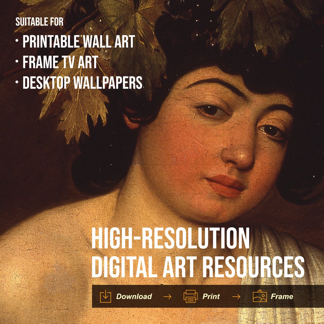 70 Caravaggio Famous Paintings Collection Highresolution Digital Art