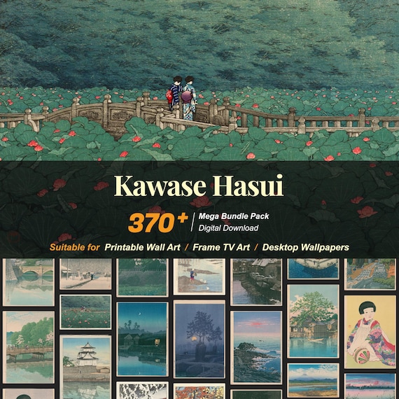 Hasui Kawase Japanese Art | 370+ High-Resolution Prints (Digital Download)R94