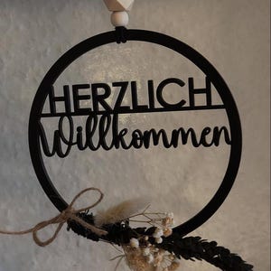 Arquivo Laser Loop Welcome Welcome loop_ Arquivo SVG e DXF incl. licença comercial