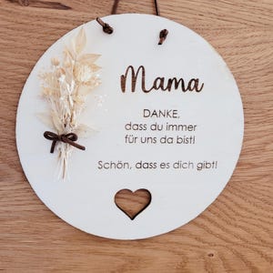 Laserdatei Schild Mama Oma Muttertag _ SVG und DXF-Datei inkl. Gewerbelizenz