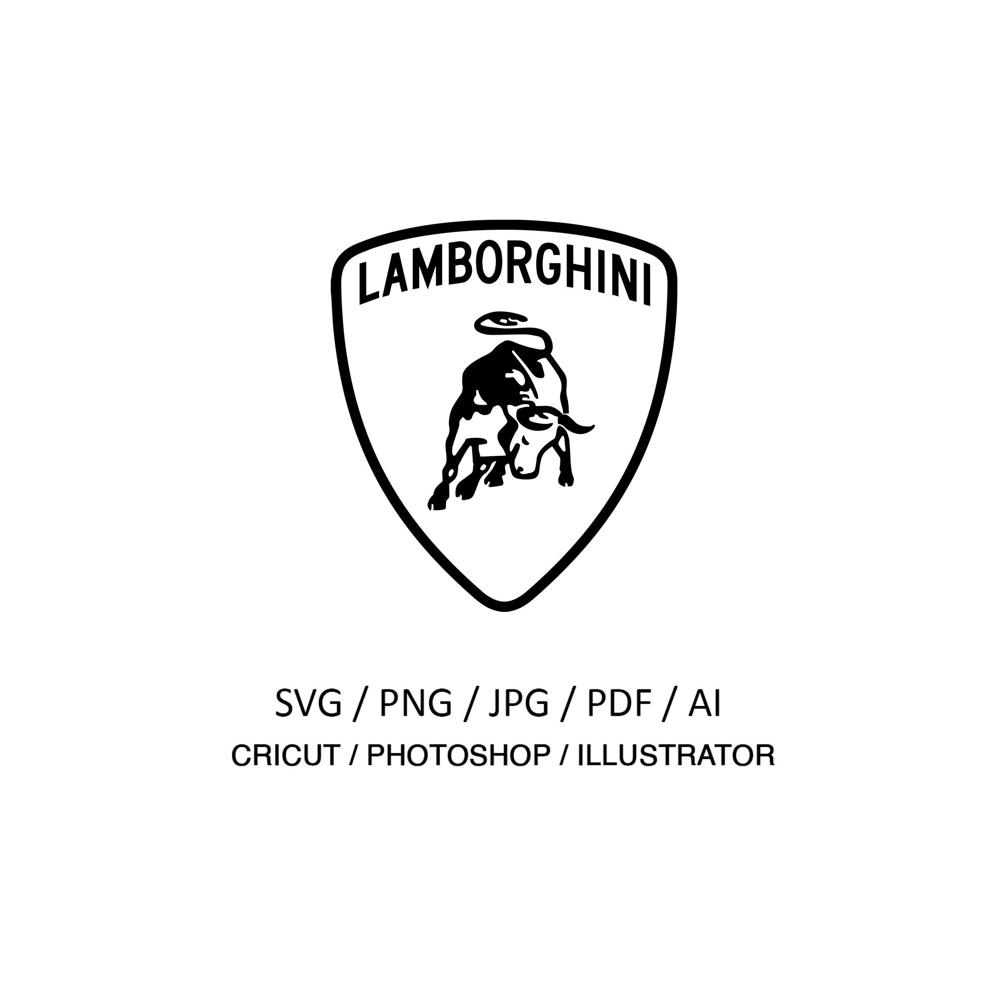 Lamborghini Logo - Etsy