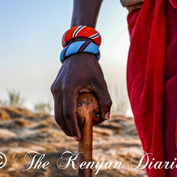 Three African Masai Warrior photographs, digital download, trio of wall art. Displaying African culture beautifully.