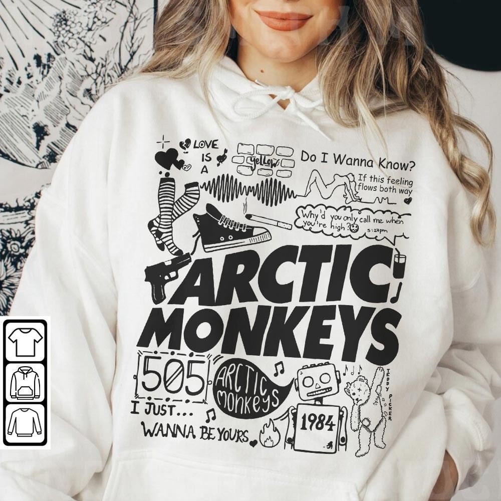 Discover Camiseta Arctic Monkeys Rock Band Arctic Monkeys Tour 2023 Merch para Hombre Mujer