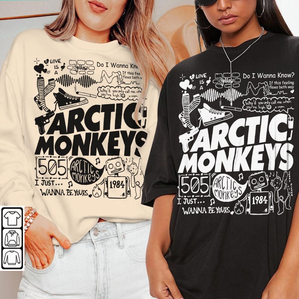 Discover Camiseta Arctic Monkeys Rock Band Arctic Monkeys Tour 2023 Merch para Hombre Mujer