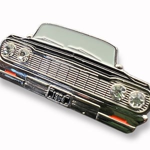 1964 Lowrider Impala Chevrolet High Quality 3D Pin Jewel Headlights