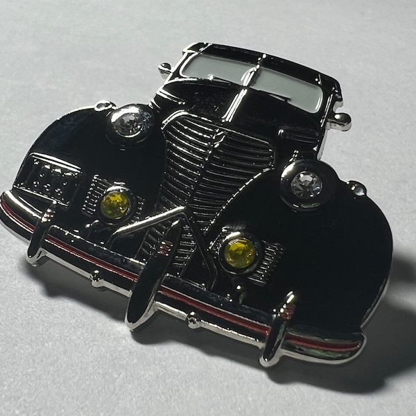 1939 Lowrider Chevrolet High Quality 3D Pin Jewel Headlights