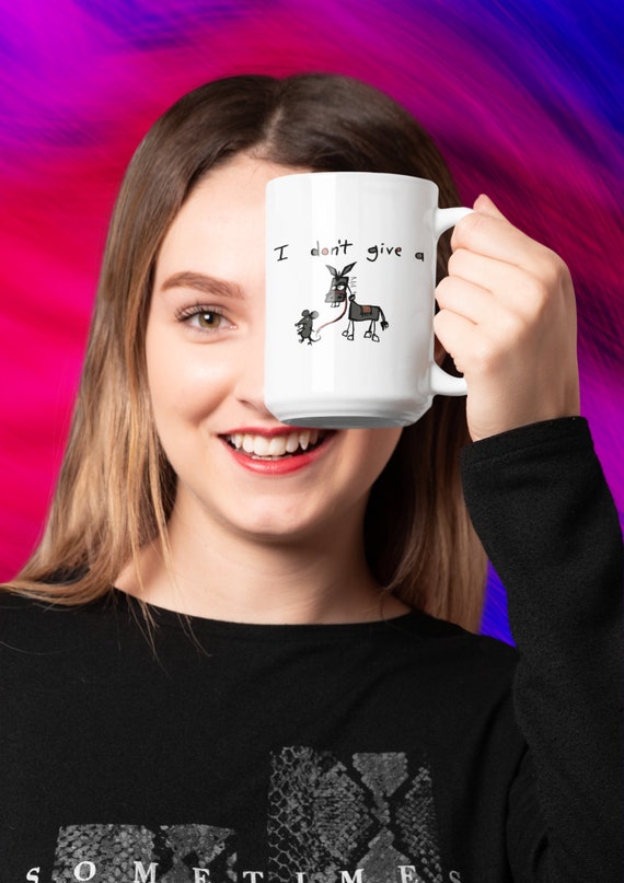 I Don't Give A Rat's Ass Coffee Mug