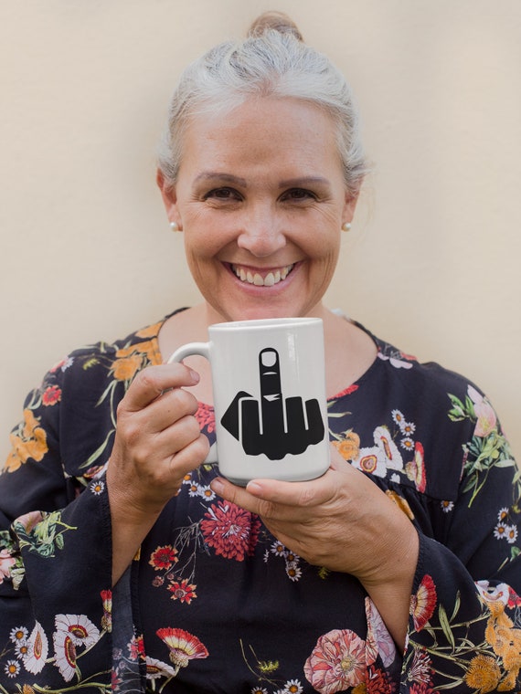 Middle Finger Coffee Mug