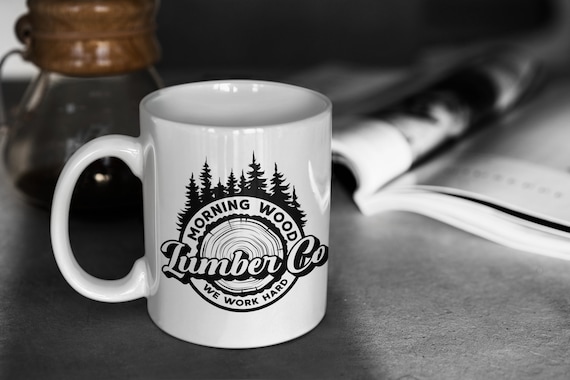 Morning Wood Lumber Co Ceramic Mug 15oz