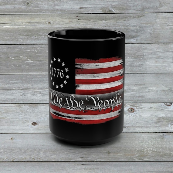 We The People 1776 Coffee Mug. office mug, 15oz mug, office gifts, Gift, America, 1776, Merica