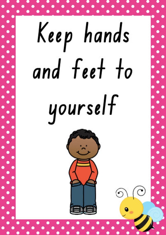Keep Your Hands To Yourself Classroom Rules