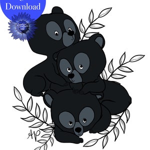 Digital Download Brother Bears Print