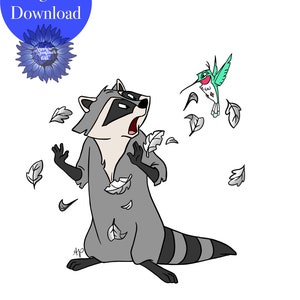 Digital Download Meeko and Flit Print