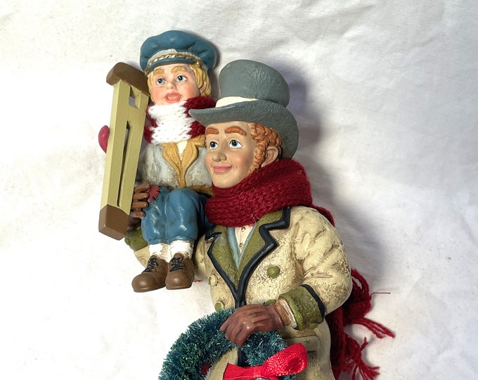 Kurt Adler Bob Cratchit & Tiny Tim Ornament Etsy