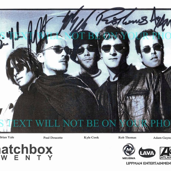 MATCHBOX TWENTY Rock Band Rob Thomas + signed autograph autographed 8x10 reprint photo 20