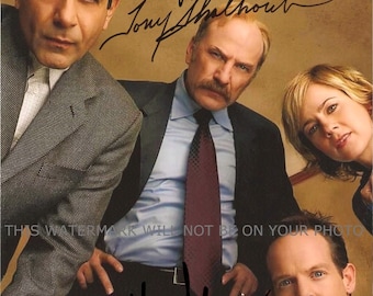MONK TV Show Cast Tony Shalhoub Traylor Howard Ted Levine and Jason Gray Stanford signed autograph autographed 8x10 reprint photo