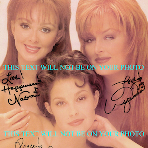 THE JUDDS Ashley Naomi and Wynonna Judd signed autograph autographed 8x10 reprint photo Great Country Music Performers