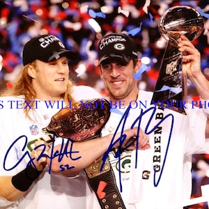 AARON RODGERS and CLAY Matthews signed autograph autographed 8x10 photo reprint legendary Green Bay Packers Rogers