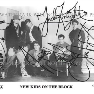 The New Kids On The Block Group Band Donnie Wahlberg + signed autograph autographed 8x10 reprint promo photo