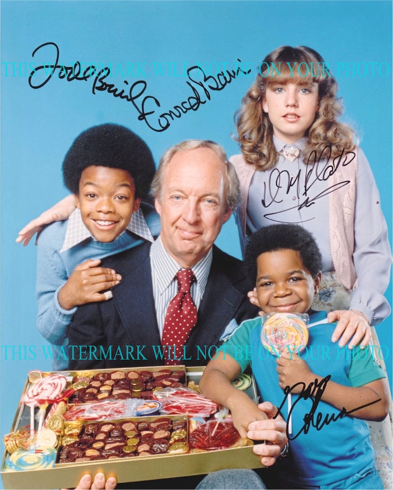 DIFFERENT STROKES TV Show Cast Gary Coleman + Signed Autograph