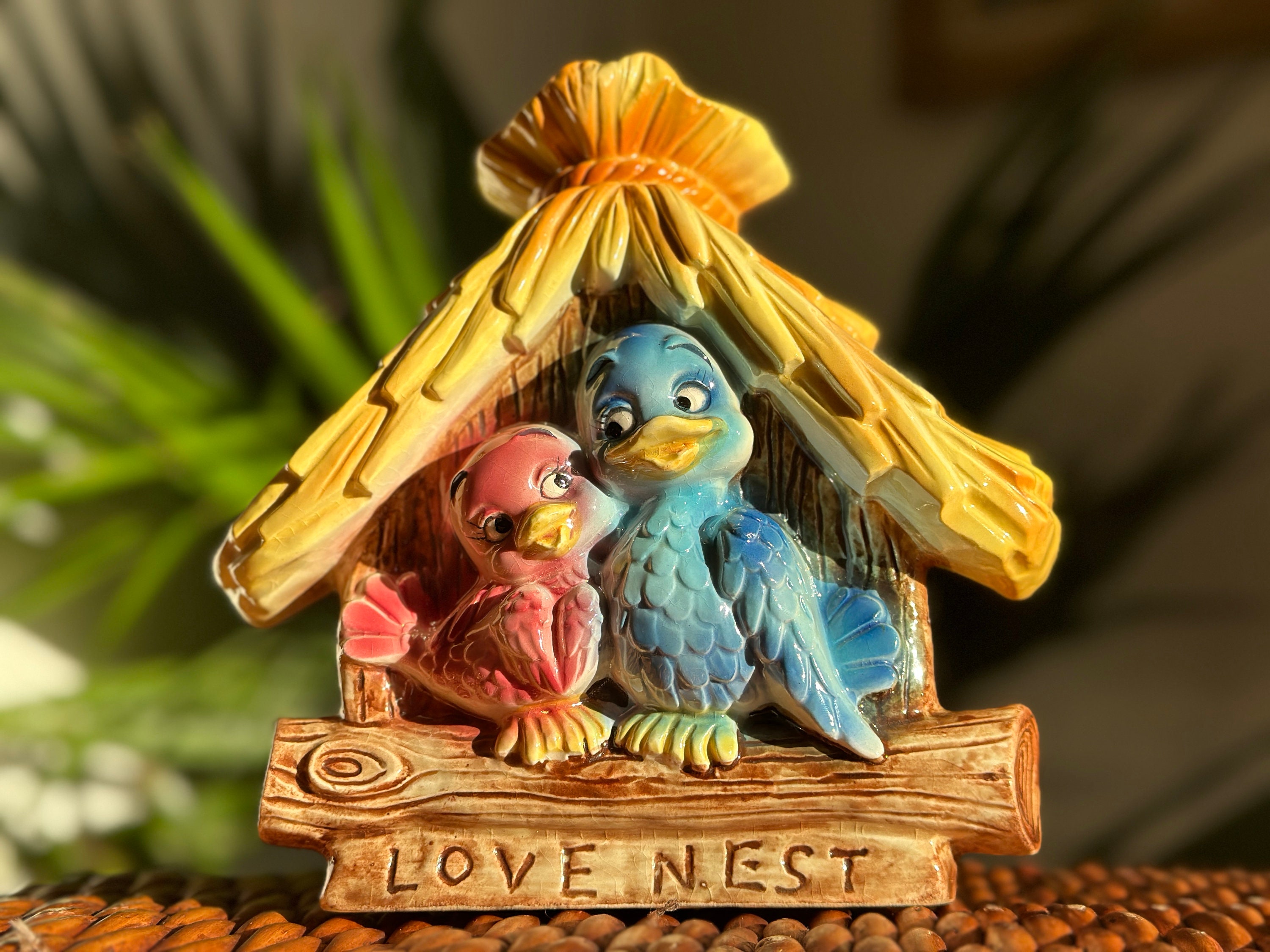 Vintage Lefton Blue Birds - Etsy