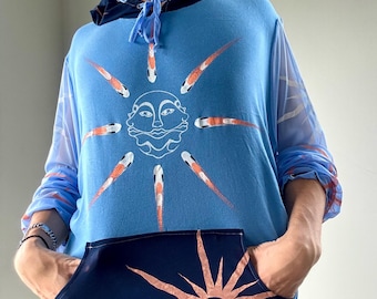 1 of 1 Koi Fish Oversized Hoodie