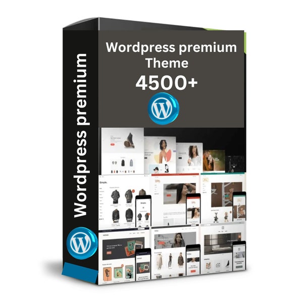 4500+ WordPress Theme Bundle - Premium Responsive Templates for Websites