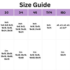 size guide