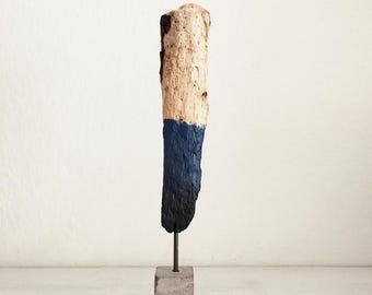 Sculptuur van drijfhout