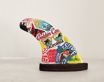 Ozdobny statecznik do deski surfingowej