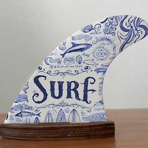Surfboard Art Fin