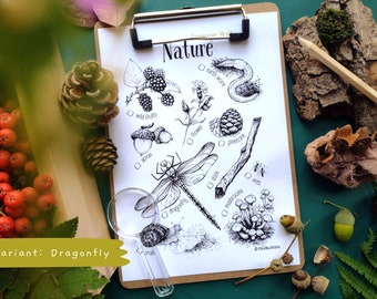 Nature Scavenger Hunt for Kids: Outdoor Activity (Printable)