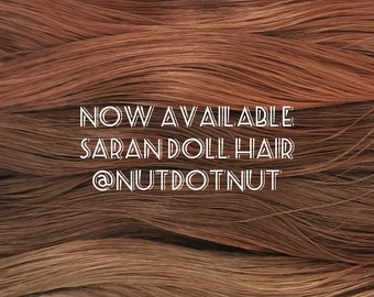 Saran Doll Hair for Custom Reroot (23" Long)