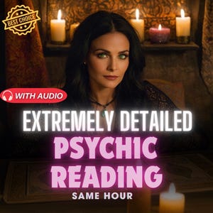 Same Hour Psychic Reading, Honest Medium Reading, Accurate Love Reading, Fast Psychic Predictions, Blind Psychic Reading, Spiritual Guidance