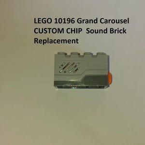 LEGO 10196 Grand Carousel CUSTOM CHIP Sound Brick Replacement