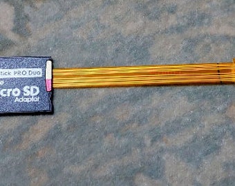 Psp GO memory stick adapter micro m2 - micro sd / sdhc