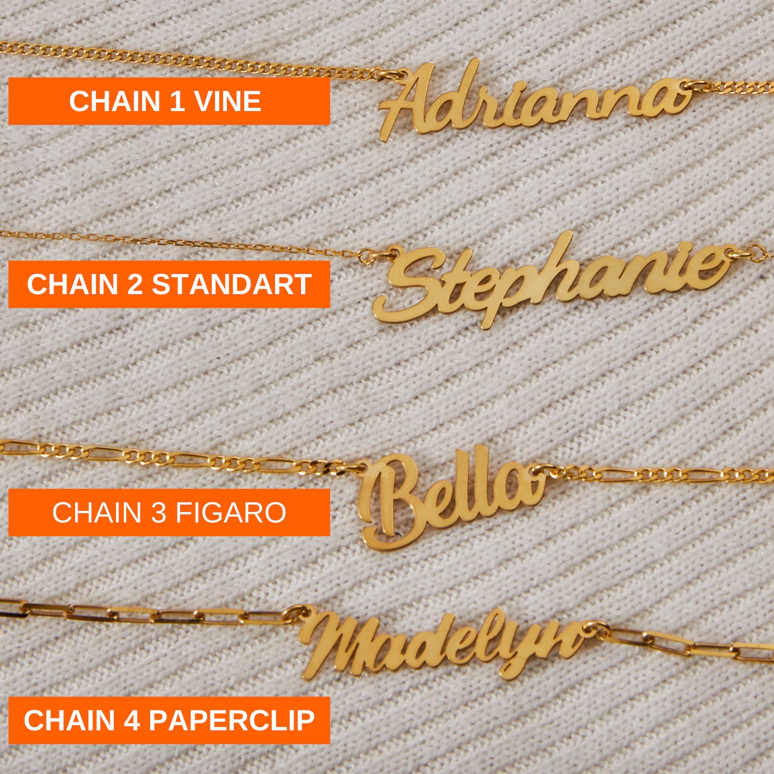 14k Gold Name Necklace Personalized Gifts for Her Nameplate Etsy